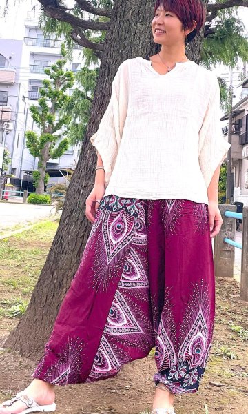 画像1: サルエルパンツ (1)