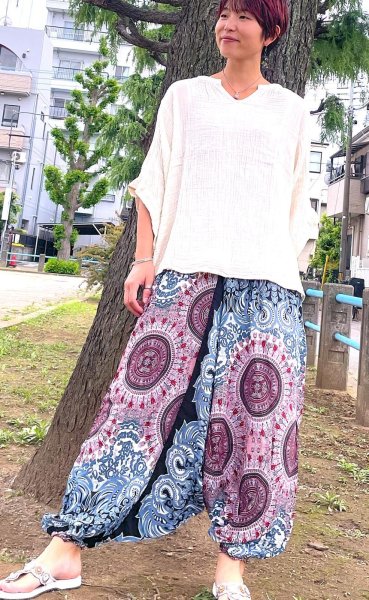 画像1: サルエルパンツ (1)