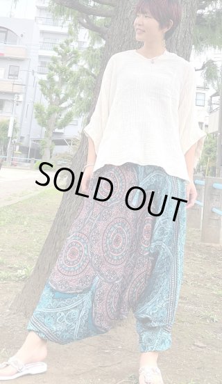 新品★soulberry★Chillinなパンツ サルエルパンツ パープル メンズのパンツ（パープル/紫色系・サルエル）ファッション通販