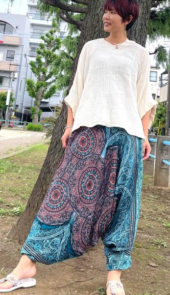 画像1: サルエルパンツ (1)