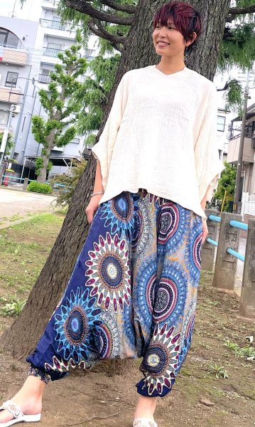 画像1: サルエルパンツ (1)