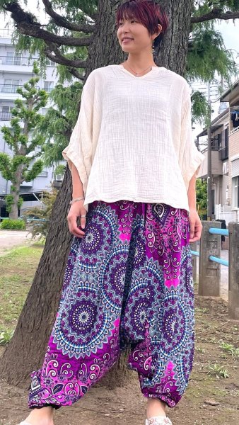 画像1: サルエルパンツ (1)