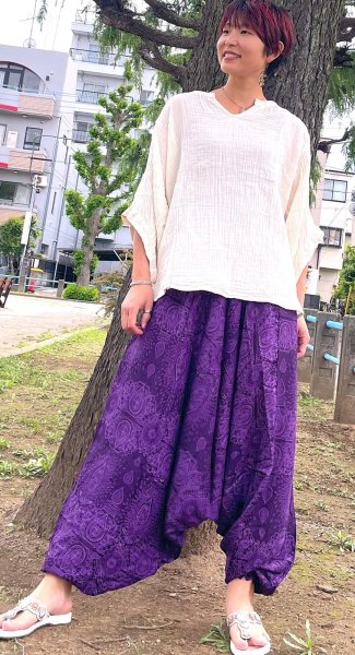 画像1: サルエルパンツ (1)