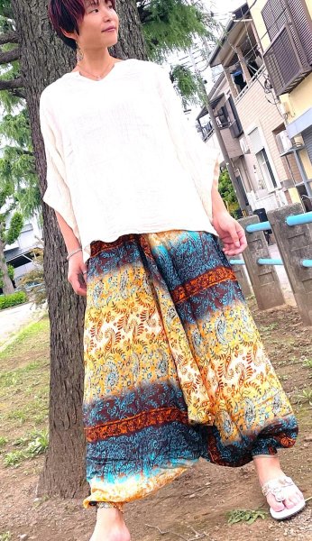 画像1: サルエルパンツ (1)