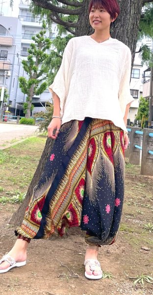画像1: サルエルパンツ (1)