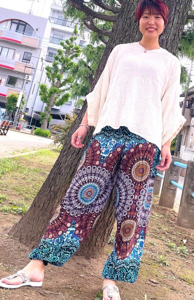 画像1: ストレートパンツ (1)