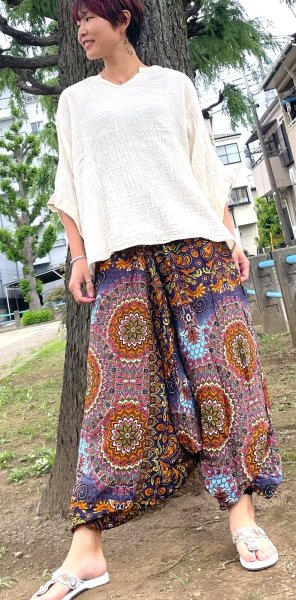 画像1: サルエルパンツ (1)