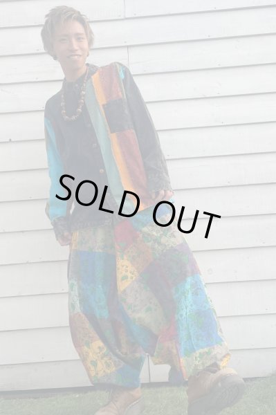 画像1: キノコプリントサルエル＆トップス (1)