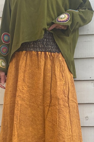 画像2: クロッシェが可愛いトップス＆シンプルスカート