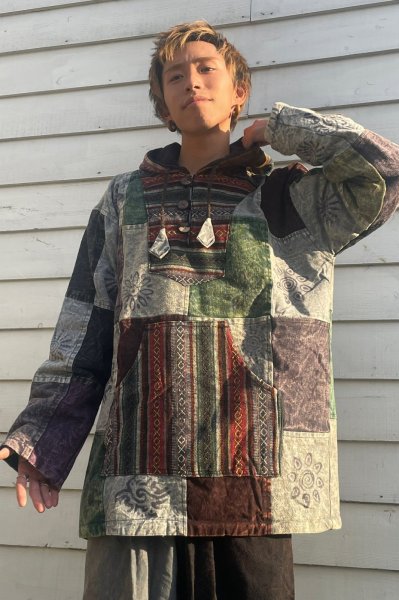 画像1: アウタープラスネパールのトップス（もしくはチュニック）1枚プレゼント (1)