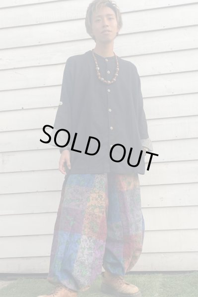 画像1: キノコプリントサルエル＆トップス (1)