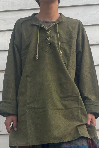 画像1: キノコプリントサルエル＆トップス