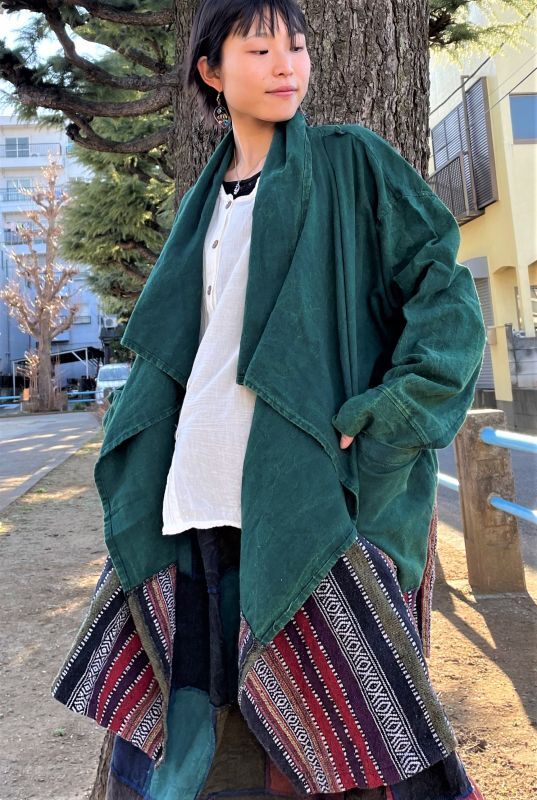 まとめ買い】 アジアン エスニック ネパール ジャケット ゲリコットン